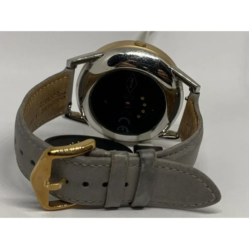 Fossil Gen 3 FTW7001 Brown Leather Digital Dial Genuine Smart Watch ZA417